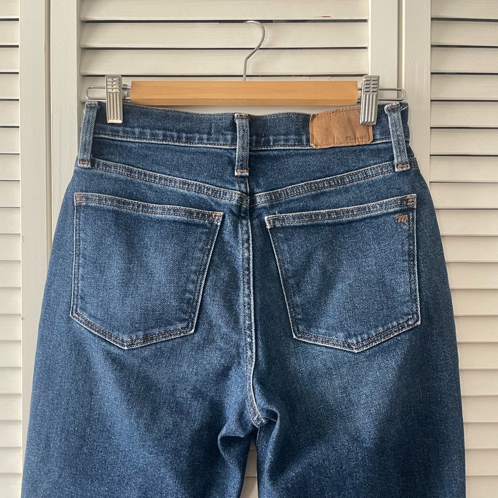 Madewell The Momjean in Hoover Wash Size 25P